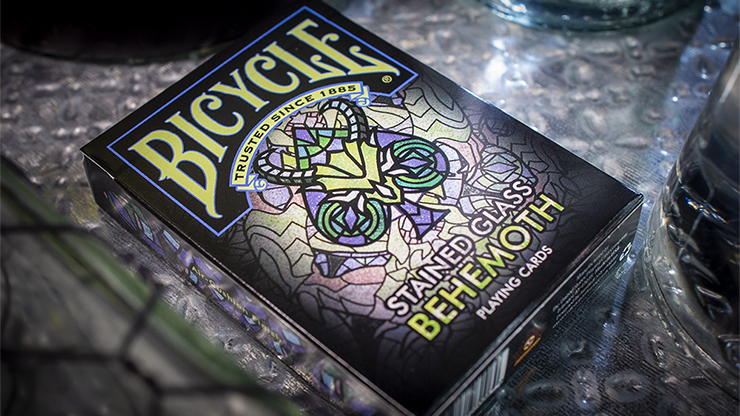 Bicycle Stained Glass Behemoth Playing Cards