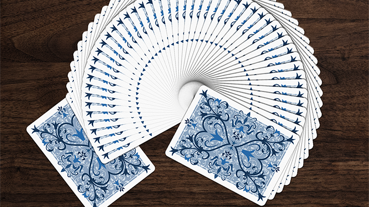 Tulip Playing Cards (Light Blue) by Dutch Card House Company