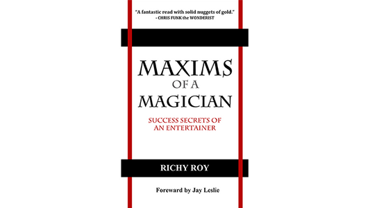 Maxims of a Magician by Richy Roy - Book