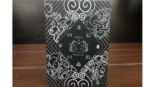 Maya Playing Cards Magic Black