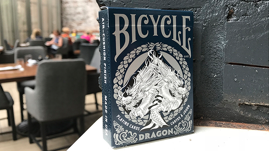 Bicycle Dragon Playing Cards (Blue) by USPCC