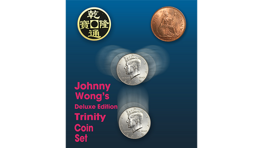 Deluxe Edition Trinity Coin Set (DVD) by Johnny Wong - Trick