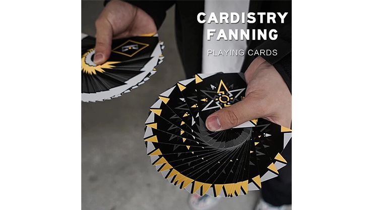 Cardisty Fanning Yellow Edition Playing Cards