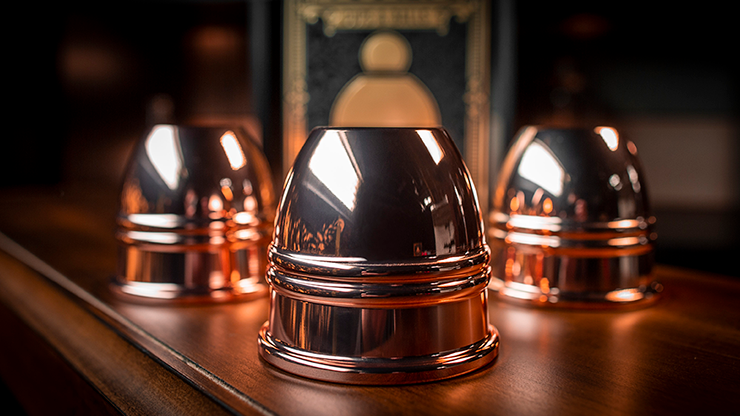 LEGEND Cups and Balls (Copper/Polished) by Murphy's Magic  - Trick