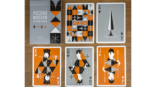 Retro Deck (Gray) Playing Cards