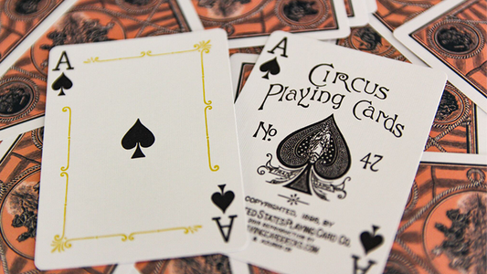 Circus No. 47 (Peach) Playing Cards