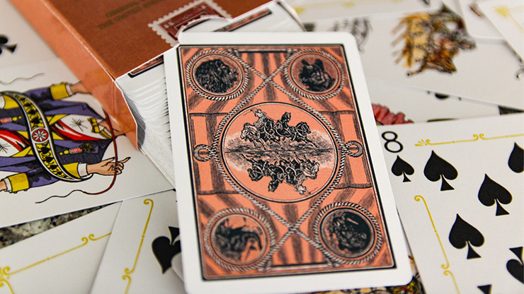 Circus No. 47 (Peach) Playing Cards