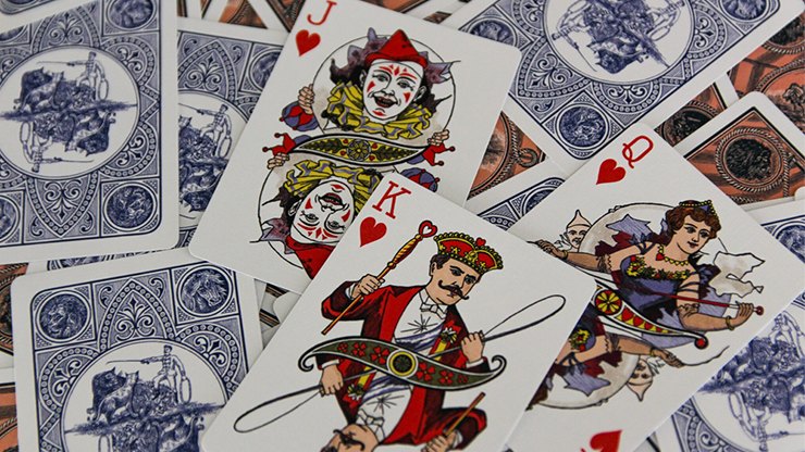 Circus No. 47 (Peach) Playing Cards