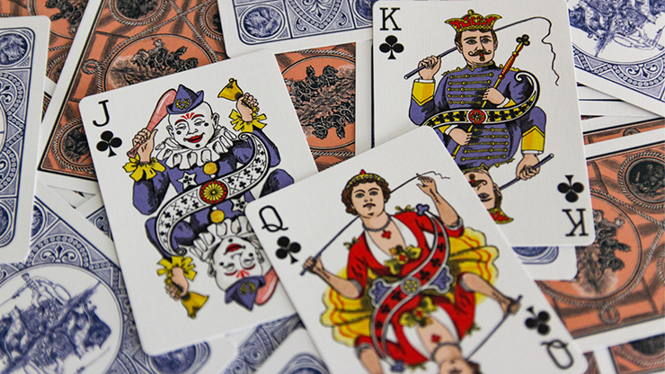 Circus No. 47 (Peach) Playing Cards