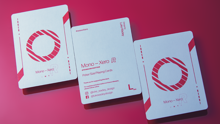 Mono Xero R Playing Cards