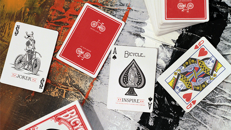 Bicycle Inspire (Red) Playing Cards