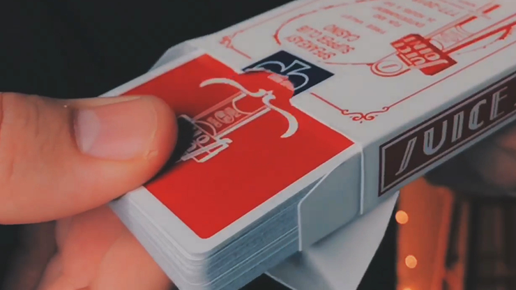 Juice Joint (Red) Playing Cards by Michael McClure