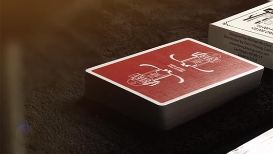 Juice Joint (Red) Playing Cards by Michael McClure