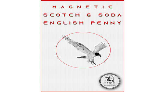 Magnetic Scotch and Soda English Penny by Eagle Coins - Trick