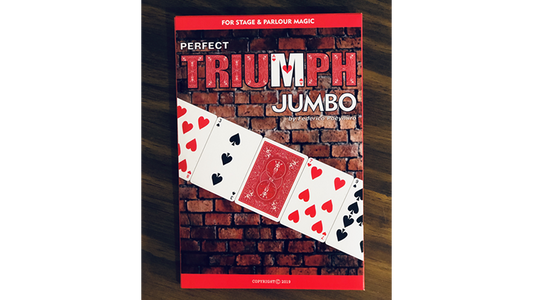 Perfect Triumph JUMBO (Gimmicks and Online Instructions) by Federico Poeymiro - Trick