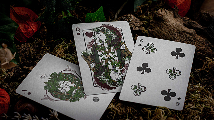 The Green Man Playing Cards (Autumn)  by Jocu