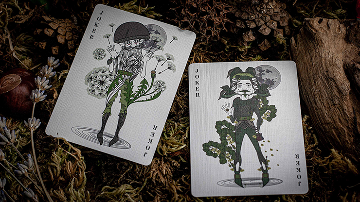 The Green Man Playing Cards (Autumn)  by Jocu