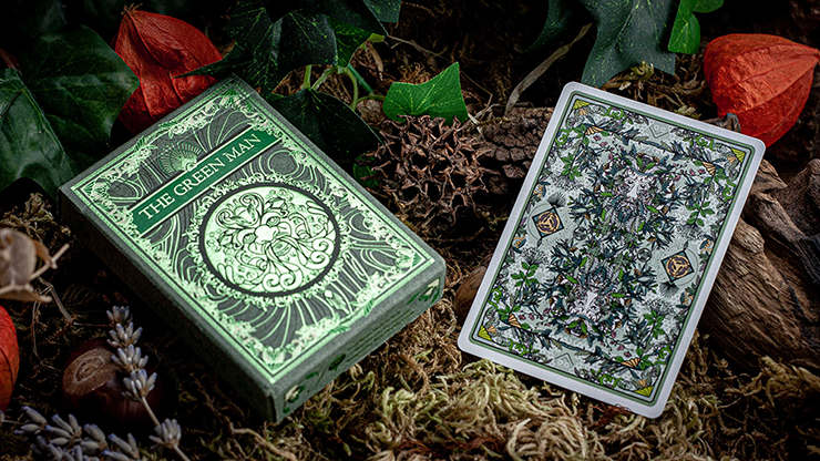 The Green Man Playing Cards (Autumn)  by Jocu