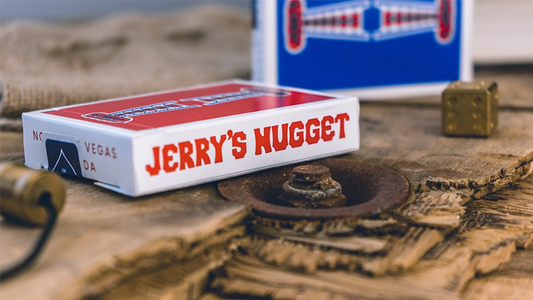 Jerry's Nuggets Hofzinser Card (Red) by The Hanrahan Gaff Company