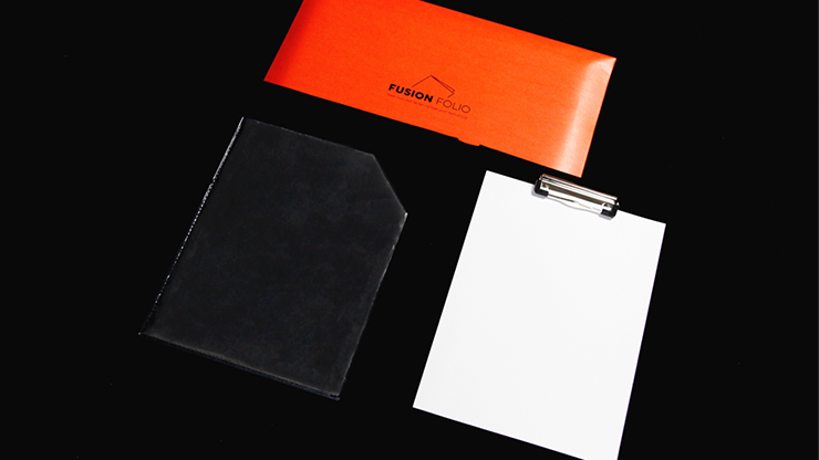 Fusion Folio (Gimmicks and Online Instructions) by Terry Chou & Secret Factory - Trick