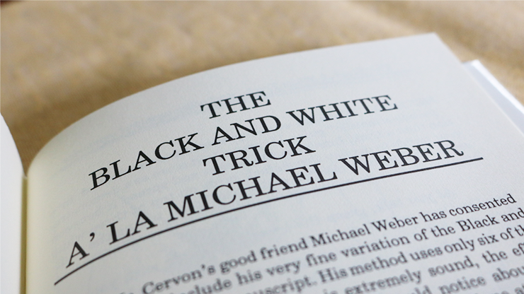 Bruce Cervon's The Black and White Trick and other assorted Mysteries by Mike Maxwell - Book