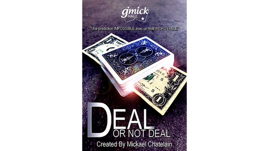 DEAL OR NOT DEAL Red (Gimmick and Online Instructions) by Mickael Chatelain - Trick