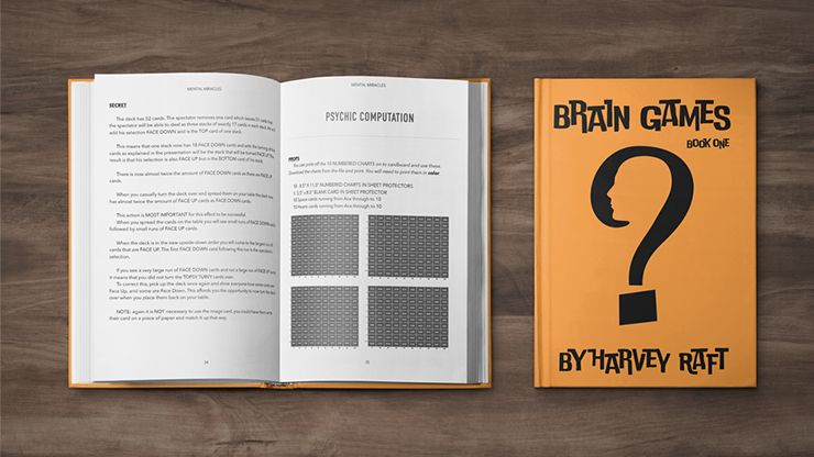 BRAIN GAMES (2 Volume Set) by Harvey Raft - Book