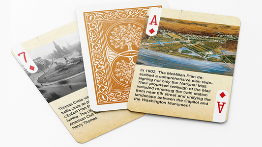 History Of Washington DC Playing Cards