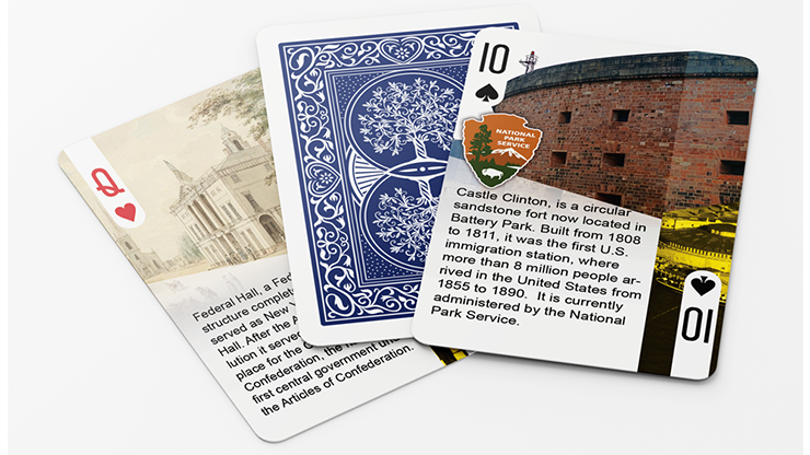 History Of New York City Playing Cards