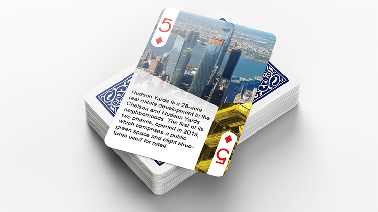 History Of New York City Playing Cards