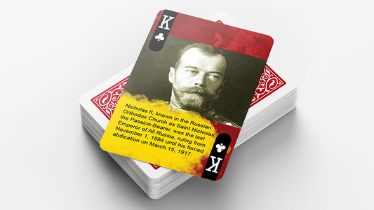 History Of Russian Revolution Playing Cards