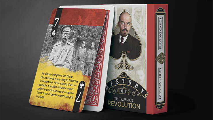 History Of Russian Revolution Playing Cards