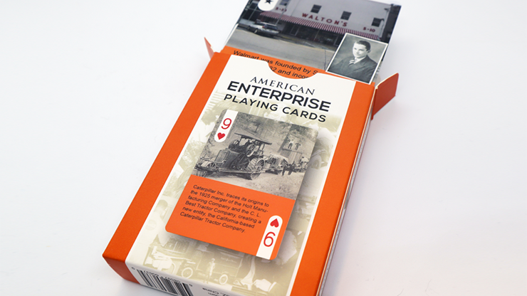 History Of American Enterprise Playing Cards