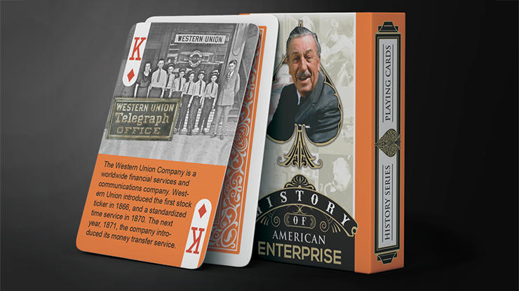 History Of American Enterprise Playing Cards