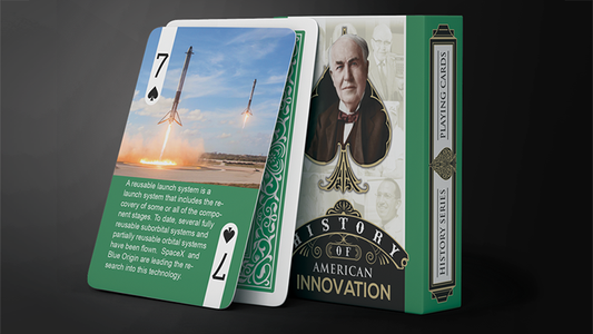 History Of American Innovation Playing Cards