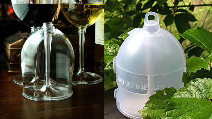 OUTDOOR WINE GLASS by JL Magic - Trick