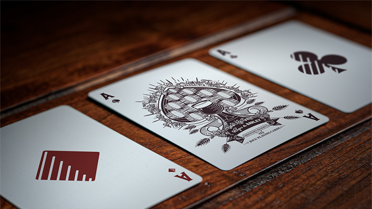 Hops & Barley (Copper) Playing Cards by JOCU Playing Cards