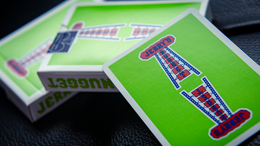 Modern Feel Jerry's Nuggets (Green) Playing Cards