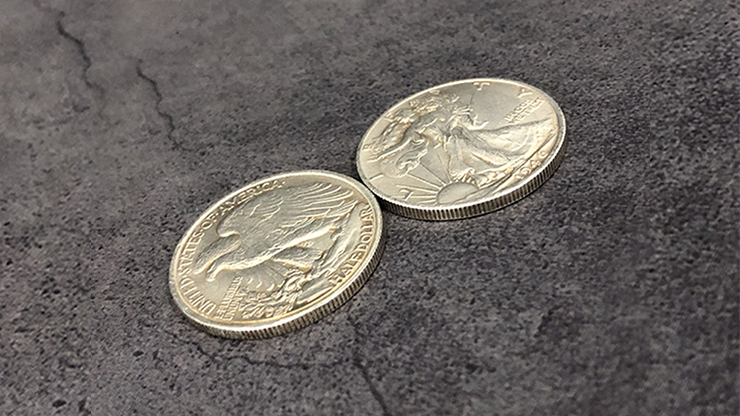 POWER COIN (Walking Liberty) by Himitsu Magic - Trick