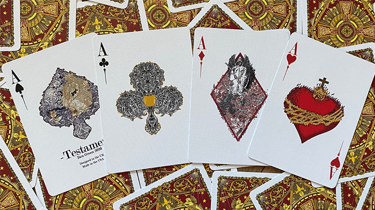 Gilded Testament Playing Cards