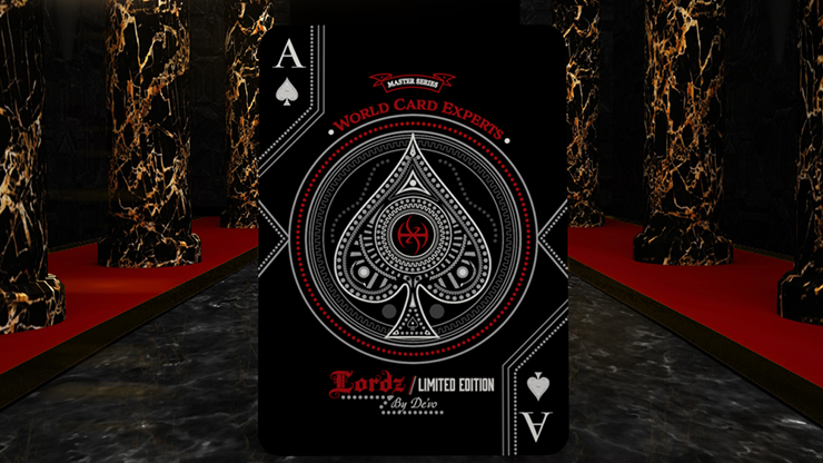 Black Platinum Lordz Playing Cards (Standard)