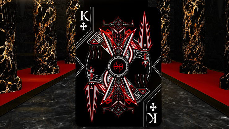 Black Platinum Lordz Playing Cards (Standard)