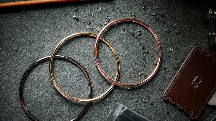 4" Linking Rings (Gold) by TCC - Trick