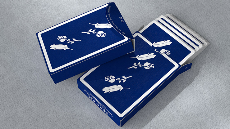 Royal Blue Remedies Playing Cards by Madison x Schneider