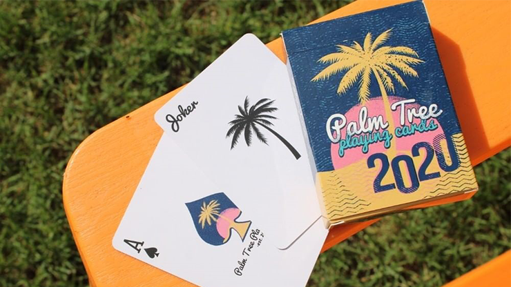 Palm Tree Playing Cards