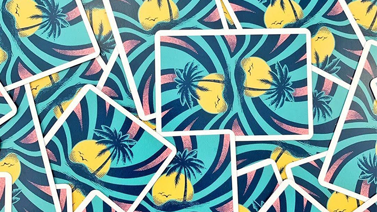 Palm Tree Playing Cards