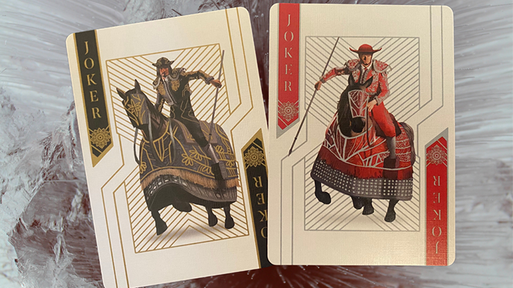 Bicycle Matador (Red Gilded) Playing Cards