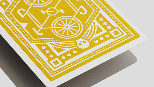 DKNG (Yellow Wheel) Playing Cards by Art of Play