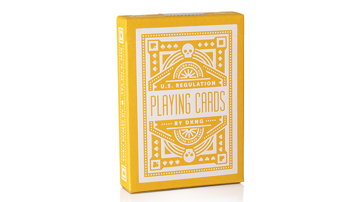 DKNG (Yellow Wheel) Playing Cards by Art of Play