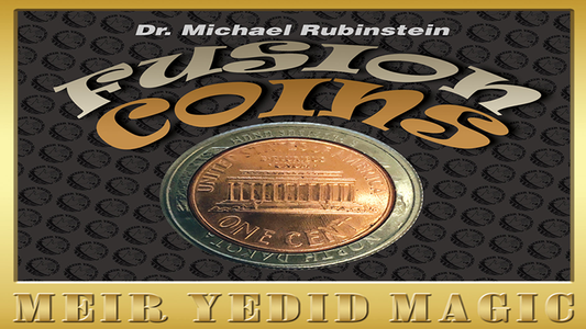 Fusion Coins Quarter (Gimmicks and Online Instructions) by Dr. Michael Rubinstein